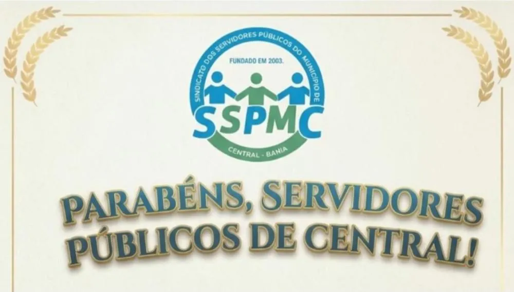Sindicato dos Servidores Públicos de Central parabeniza os trabalhadores pelo Dia do Servidor Público